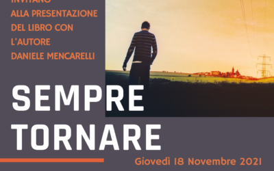 Presentazione libro “Sempre tornare” con l’autore Daniele Mencarelli